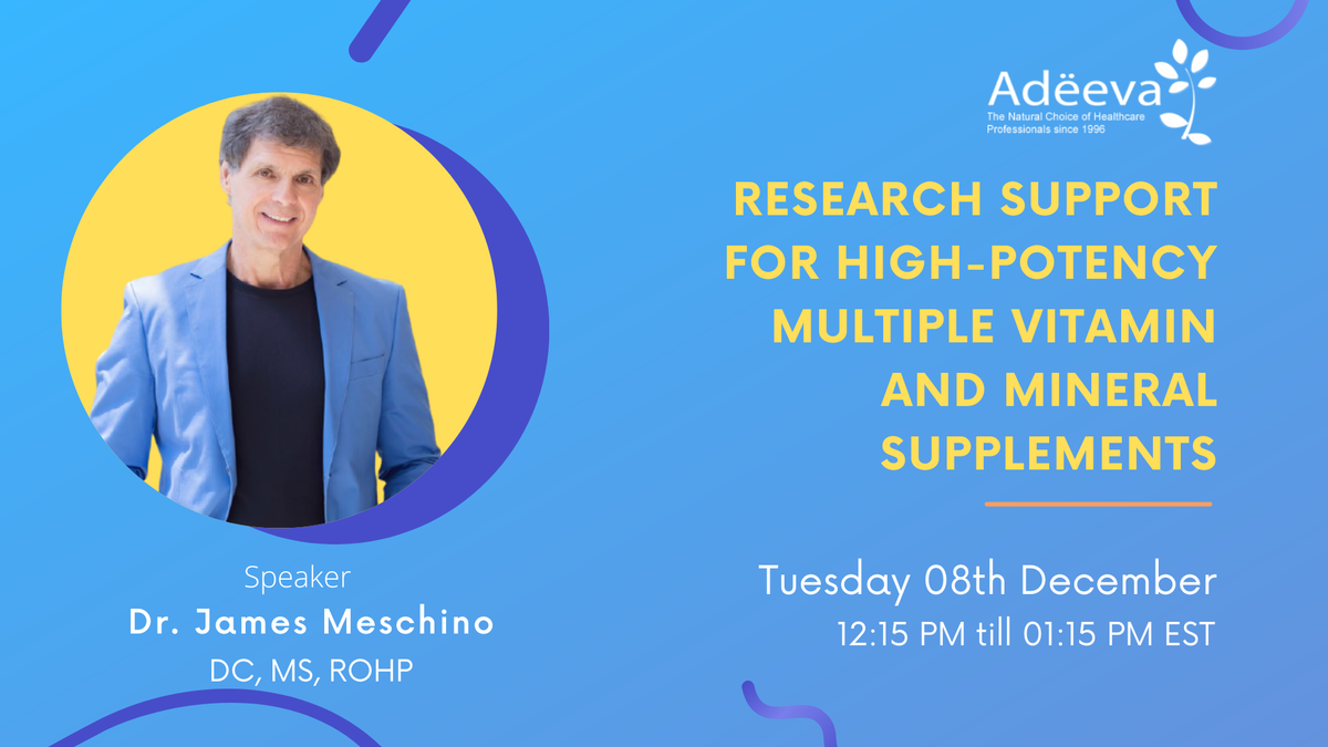 Research Support for High-Potency Multiple Vitamin and Mineral Supplements