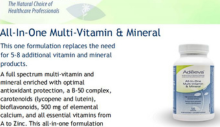 All-In-One Multi-Vitamin & Mineral