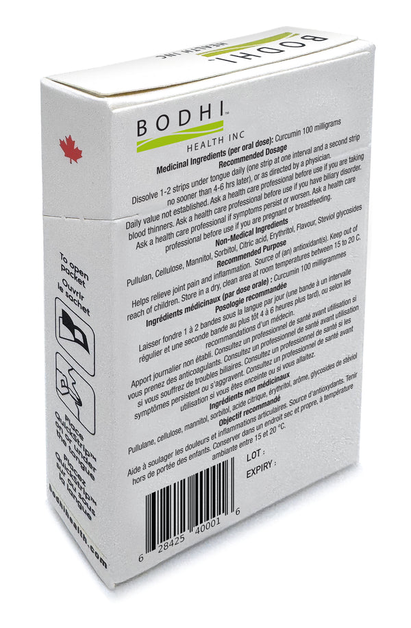 Sublingual Curcumin (30 Pack)
